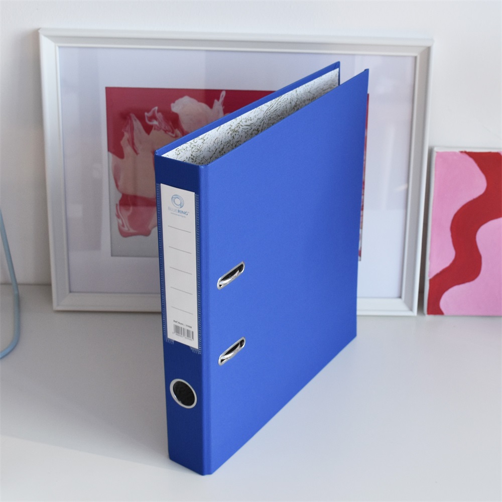 Iratrendező A4, 5cm, Bluering® kék 2 Iratrendező A4, 5cm, Bluering® kék - Image 2