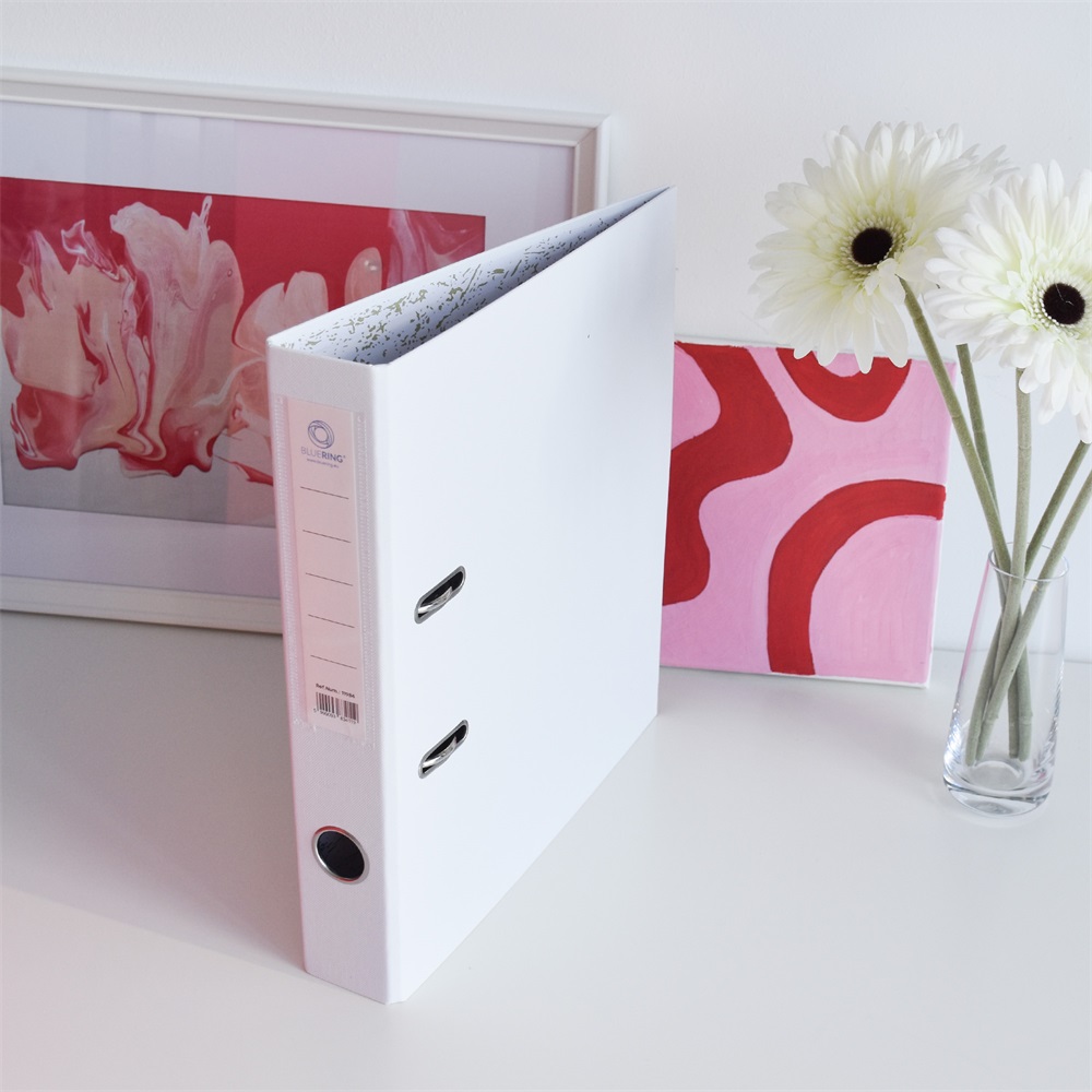 Iratrendező A4, 5cm,lapraszerelt, Bluering® Smart fehér 6 Iratrendező A4, 5cm,lapraszerelt, Bluering® Smart fehér - Image 6