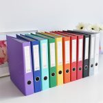 Iratrendező A4, 5cm,lapraszerelt, Bluering® Smart türkiz - Image 4