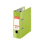 Iratrendező A4, 7,5cm, PP élvédő sínnel, Esselte Standard Vivida világoszöld - Image 2