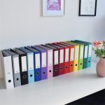 Iratrendező A4, 7,5cm,lapraszerelt, Bluering® Smart rózsaszín - Image 4