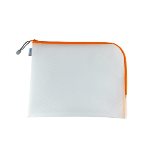 Irattartó tasak Herma A4+ 36x28 cm, univerzális, zippes narancs