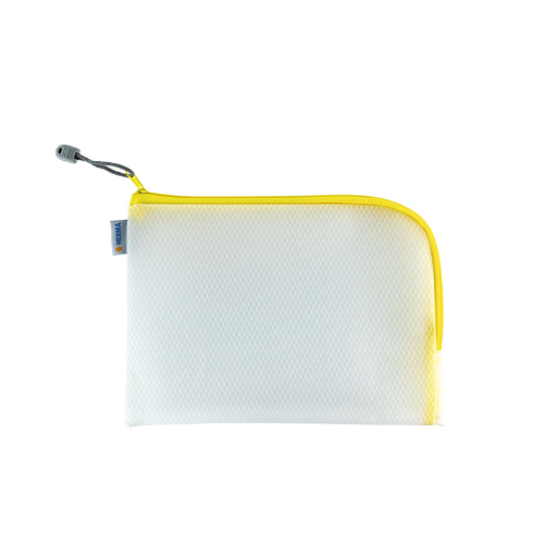 Irattartó tasak Herma A5 26x20 cm, univerzális, zippes sárga 1 Irattartó tasak Herma A5 26x20 cm, univerzális, zippes sárga