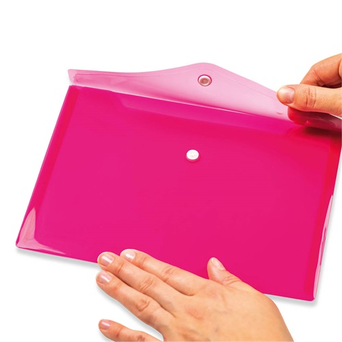 Irattartó tasak Herma A/5 25x18 cm patentos pink 2 Irattartó tasak Herma A/5 25x18 cm patentos pink - Image 2