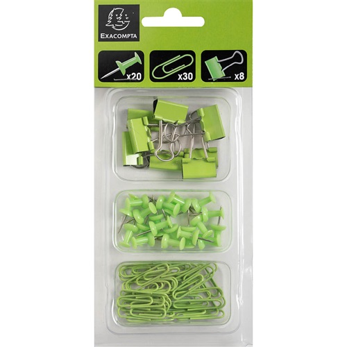 Irodai szett Exacompta Iderama 58 db-os ánizszöld 1 Irodai szett Exacompta Iderama 58 db-os ánizszöld