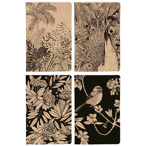 Jegyzetfüzet Clairefontaine Le Cerisier Blanc 11x17cm, 32 lapos, vonalas, vegyes minta 1 Jegyzetfüzet Clairefontaine Le Cerisier Blanc 11x17cm, 32 lapos, vonalas, vegyes minta