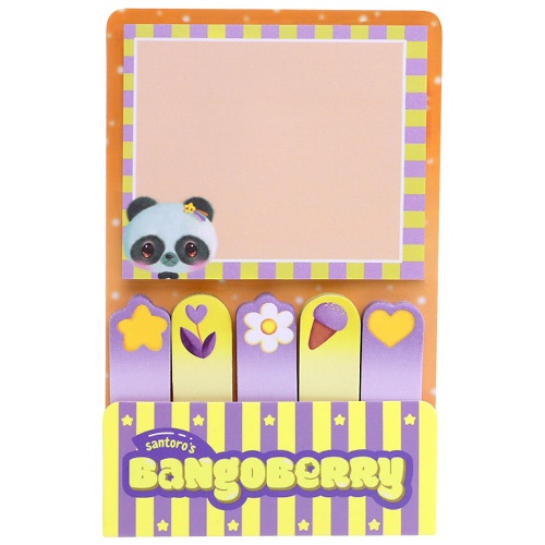 Jegyzettömb Bangoberry öntapadós malac és panda mintával 1 Jegyzettömb Bangoberry öntapadós malac és panda mintával