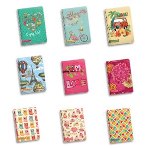 Spirál notesz A/6 sima FY