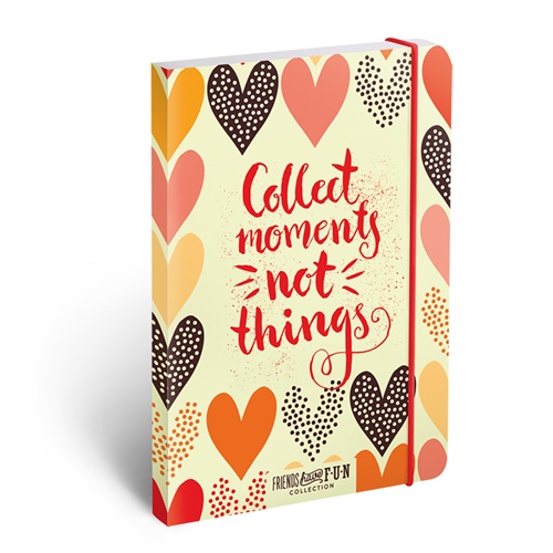 Jegyzettömb Friends Have Fun Quote A/6 minibook gumis 7 Jegyzettömb Friends Have Fun Quote A/6 minibook gumis - Image 7