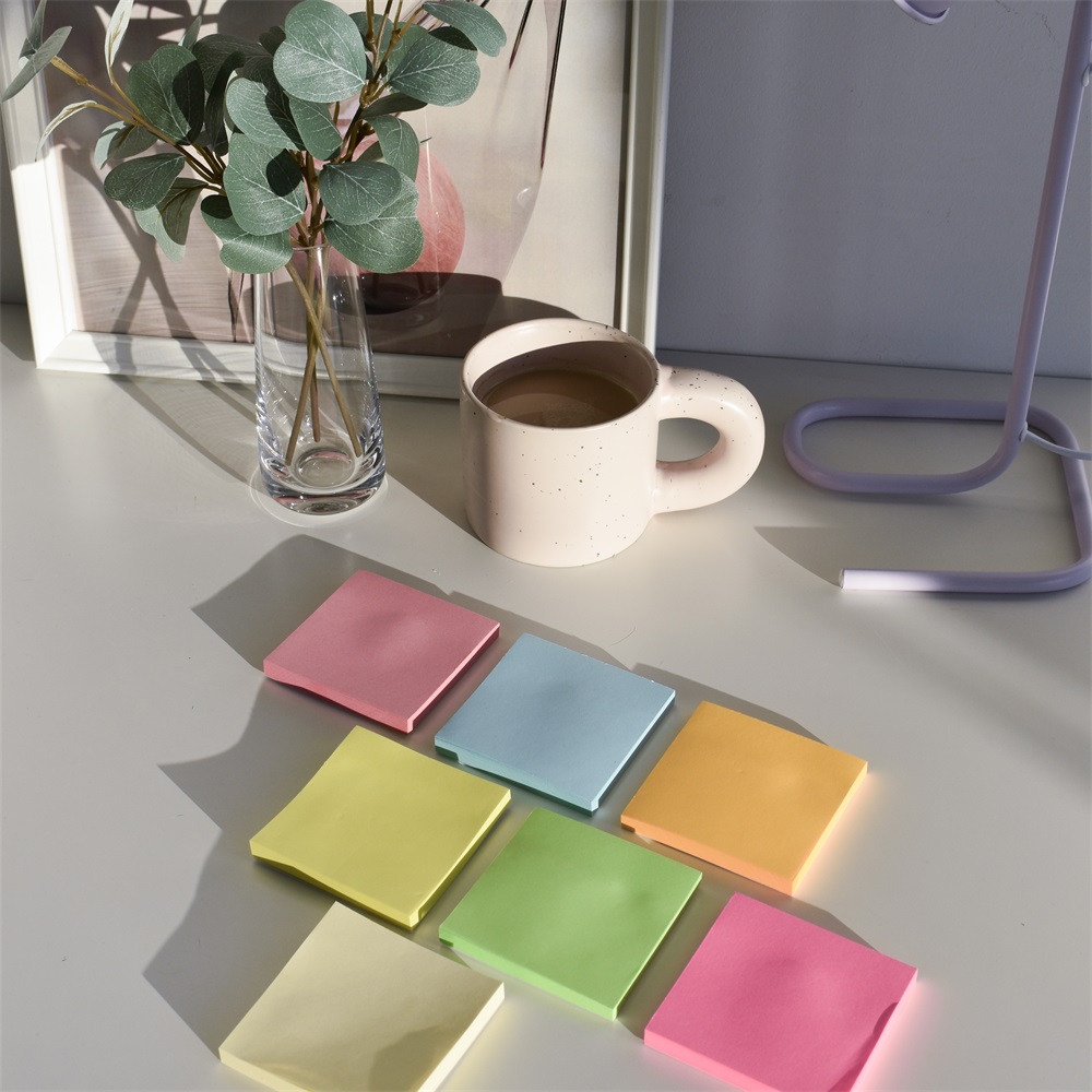 Jegyzettömb öntapadó, 76x76mm, 80lap, Bluering® , neon narancs 3 Jegyzettömb öntapadó, 76x76mm, 80lap, Bluering® , neon narancs - Image 3