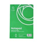 Jegyzettömb ragasztott, A4, 50lap, Bluering® sima - Image 2