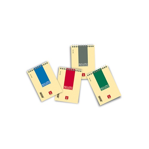 Jegyzettömb spirálos Pignastyl A/6 kockás 60 lapos 1 Jegyzettömb spirálos Pignastyl A/6 kockás 60 lapos