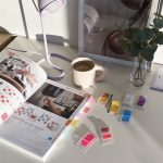 Jelölőcímke 25x45mm, 50lap, műanyag Bluering® sárga - Image 4