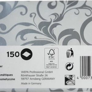 Kozmetikai kendő, 2 rétegű, 150 lapos, "Satino by Wepa"