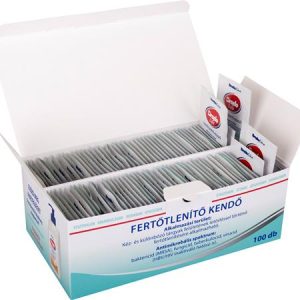 Fertőtlenítő kendő, 100 db, BRADOLIFE