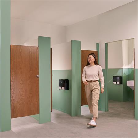 Toalettpapír, belsőmag nélküli, T7 rendszer, 3 rétegű, 13,1 cm átmérő, Premium, TORK "OptiServe", fehér 3 Toalettpapírok és adagolók