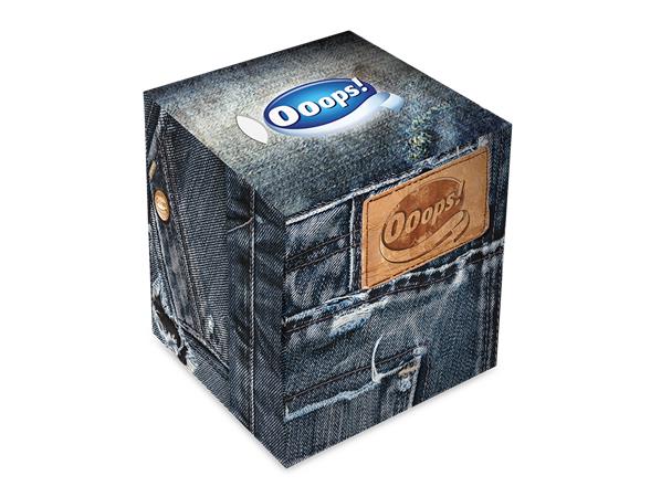 Papír zsebkendő, 3 rétegű, 54 db, OOOPS 2 Papír zsebkendő, 3 rétegű, 54 db, OOOPS