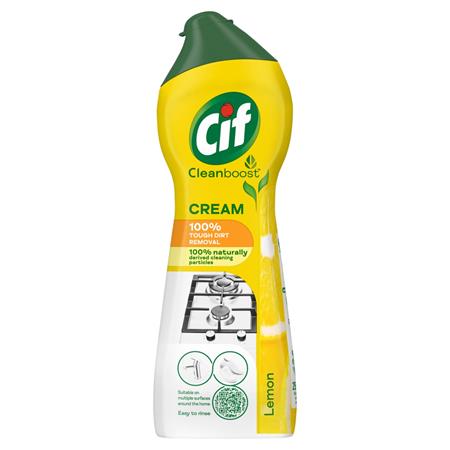 Súrolószer, 360 g/ 250 ml, CIF "Cream", citrom 1 CIF