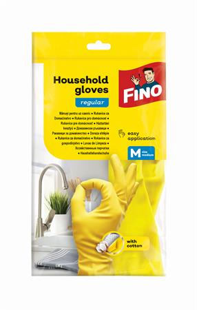 Gumikesztyű, háztartási, M méret, 1 pár, FINO 1 FINO