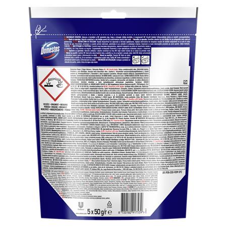 WC frissítő blokk, 6 db-os, DOMESTOS "Power 5", óceán és lime 2 WC frissítő blokk, 6 db-os, DOMESTOS "Power 5", óceán és lime