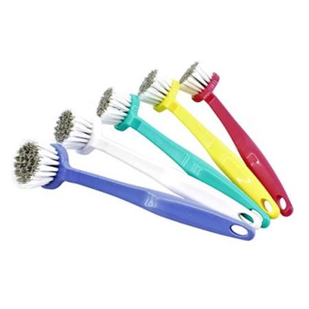 Edénymosó kefe, műanyag, kerek fej 1 .