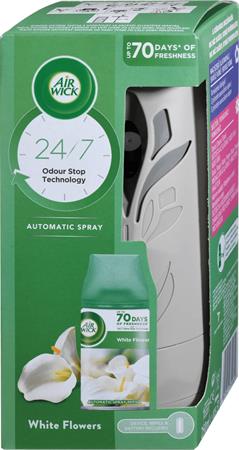 Illatosító készülék, automata, 250 ml, AIR WICK "Freshmatic", frézia és jázmin 1 AIR WICK