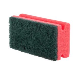 Mosogatószivacs, extra nagy, 5 db, BONUS, piros