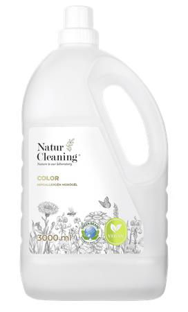 Mosógél, hipoallergén, színes ruhákhoz, 3 l, NATURCLEANING "Color" 1 NATURCLEANING