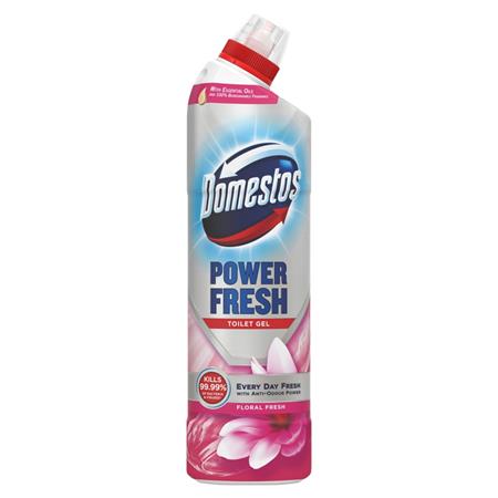 WC tisztító gél, 700 ml, DOMESTOS "Power Fresh", Floral Fresh 1 DOMESTOS