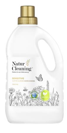Mosógél, illat- és allergénmentes, 1,5 l, NATURCLEANING "Sensitive" 1 NATURCLEANING