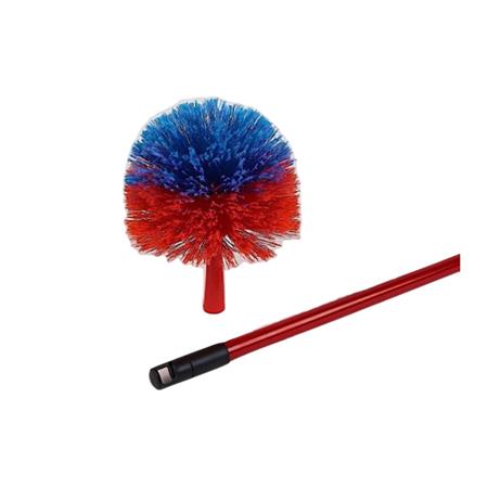 Pókhálózó kefe, kerek, teleszkópos nyéllel 1 .