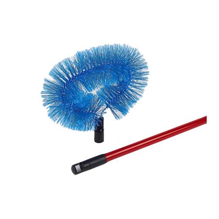 Pókhálózó kefe, ovális, teleszkópos nyéllel 1 .