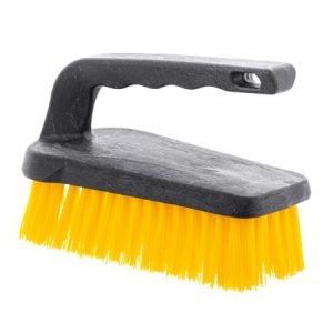 Súrolókefe, fogantyús, BONUS, sárga