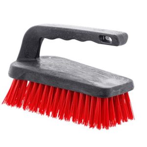 Súrolókefe, fogantyús, BONUS, piros