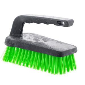 Súrolókefe, fogantyús, BONUS, zöld