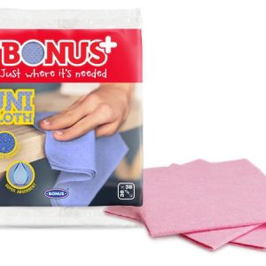 Törlőkendő, univerzális, perforált, 3 db BONUS "Uni Cloth"