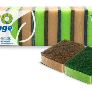 Mosogatószivacs, 10 db, BONUS