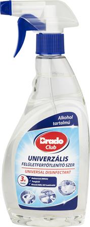 Univerzális felület fertőtlenítő szer, 500 ml, BRADOCLUB 1 BRADO