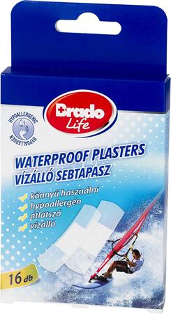Sebtapasz, vízálló, 16 db, BRADOLIFE 1 BRADO