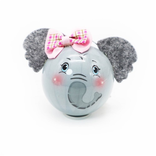 Karácsonyi gömb 6,5 cm fánilány fej 1 Karácsonyi gömb 6,5 cm fánilány fej