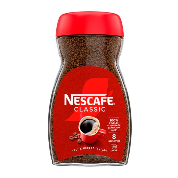 Kávé Instant Classic 200 g üveg Nescafé - Image 2
