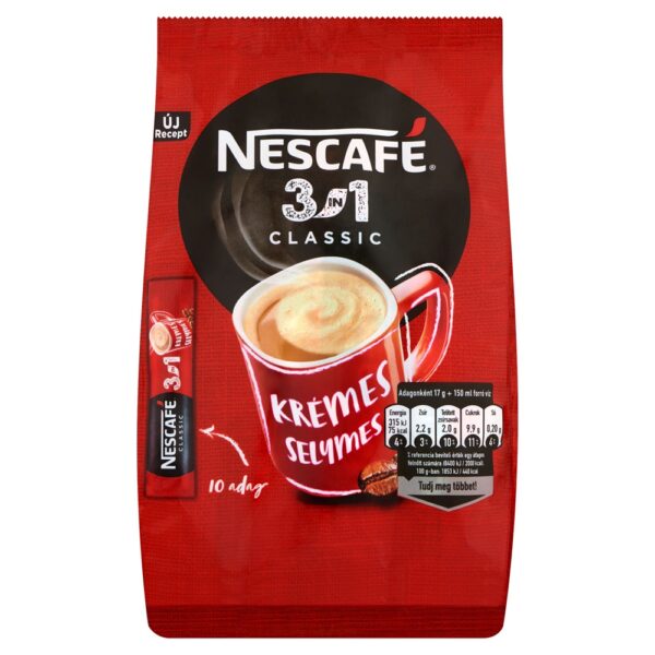 Kave instant 3in1 Classic 10x17g Nescafe i250401