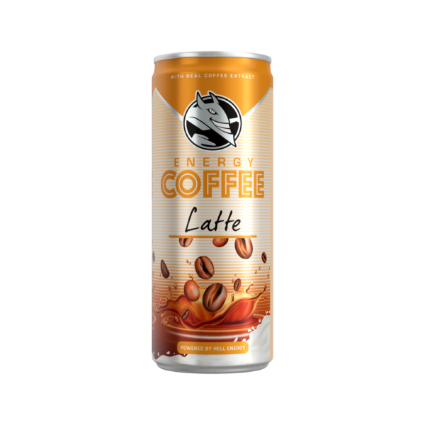 Kaveital 0 25l HELL Energy Coffee Latte 24 db csom i239644