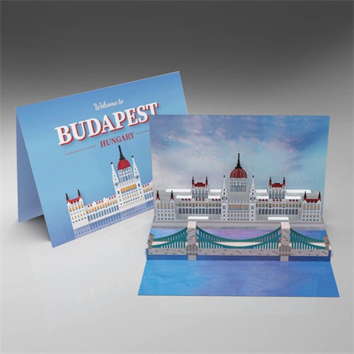 Képeslap pop-up Parlament 1 Képeslap pop-up Parlament