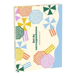 Készlet Clairefontaine Dolce Amore, 8 db képeslap borítékkal