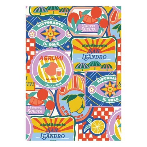 Készlet Clairefontaine Dolce Amore, 8 db képeslap borítékkal 4 Készlet Clairefontaine Dolce Amore, 8 db képeslap borítékkal - Image 4