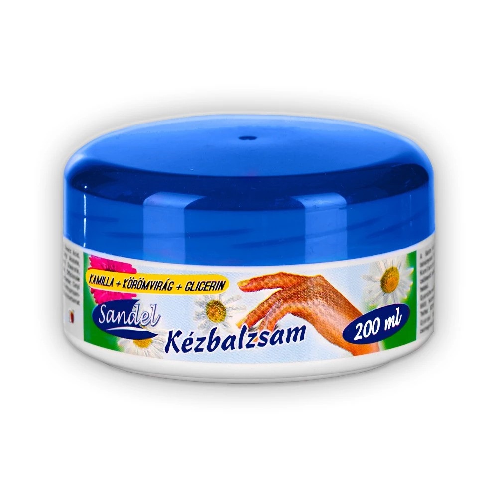 Kézbalzsam tégelyes 200 ml Sandel 1 Kézbalzsam tégelyes 200 ml Sandel