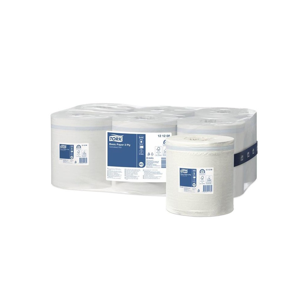 Kéztörlő 2 rétegű tekercses átmérő: 16,2 cm 121,5 m/tekercs 6 tekercs/karton M2 Universal Tork_121208 fehér 3 Kéztörlő 2 rétegű tekercses átmérő: 16,2 cm 121,5 m/tekercs 6 tekercs/karton M2 Universal Tork_121208 fehér - Image 3