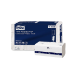 Kéztörlő 1 rétegű folyamatos adagolású 410 lap/csomag 12 csomag/karton 12 db/karton PeakServe® Tork_100585 fehér