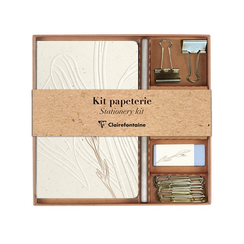 Kollekció Clairefontaine Tulip Paper jegyzetfüzet, ceruza, binder csipesz, kapocs, radír 1 Kollekció Clairefontaine Tulip Paper jegyzetfüzet, ceruza, binder csipesz, kapocs, radír